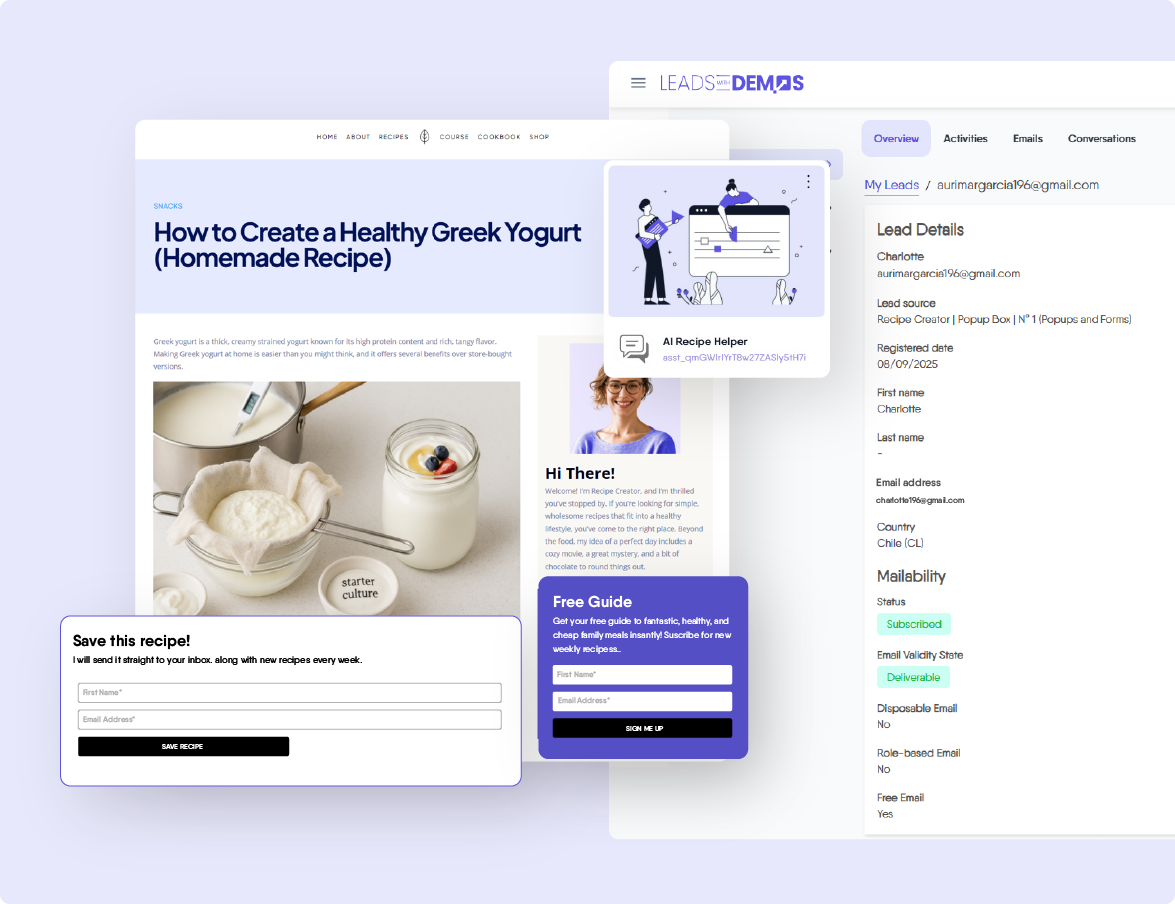 Integrate Interactive Lead Magnets